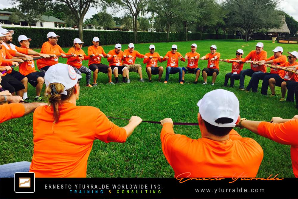 Cuerdas Bajas Outdoor | Trabajo en Equipo Corporativo